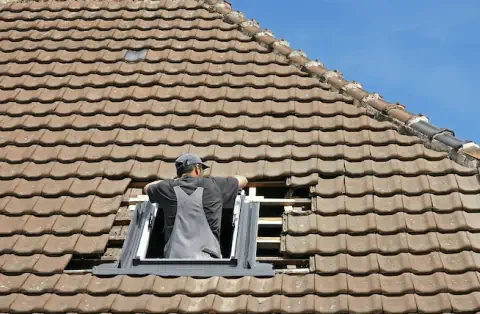 Pose de velux - Mesnil-Saint-Père